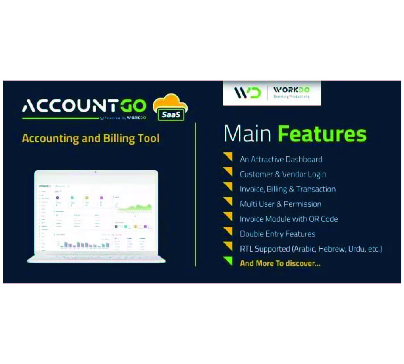 AccountGo SaaS - 会计和计费工具